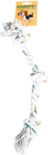Игрушка для собак Homepet Канат с тремя узлами / 80542 - фото