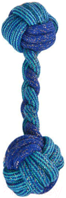 Игрушка для собак Homepet Seaside Гантель из каната / 80556 - фото