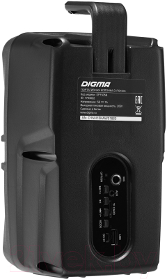 Портативная колонка Digma D-PS1505 (черный)