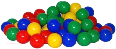 Шары для сухого бассейна Юг-пласт 5см 4 цвета - фото