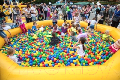 Шары для сухого бассейна Юг-пласт 5см 4 цвета