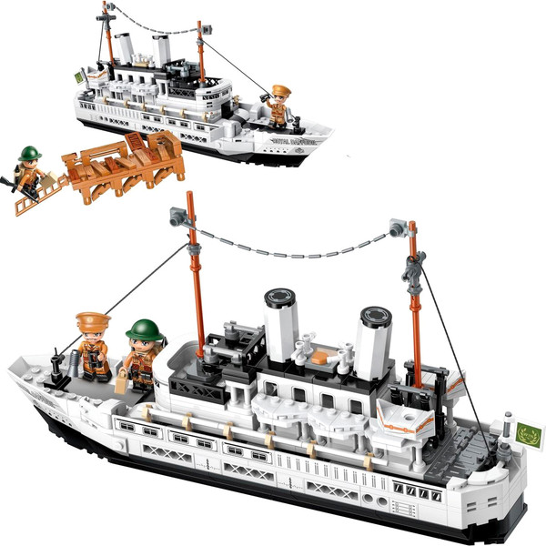 Конструктор Qman Авианосец / 21025Q 