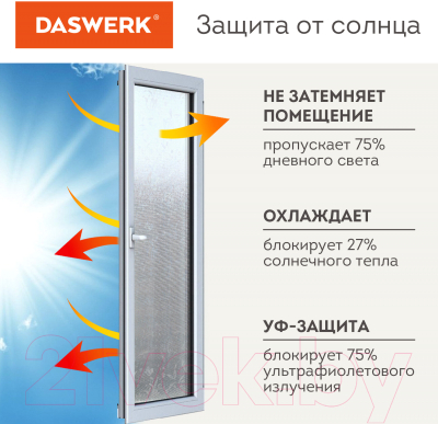 Пленка самоклеящаяся универсальная Daswerk Пиксели / 608577