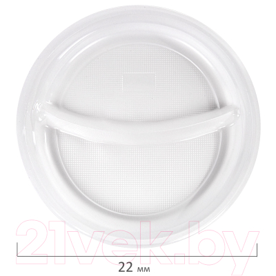 Набор одноразовых тарелок Laima Стандарт / 608768