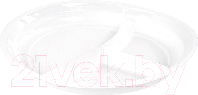 Набор одноразовых тарелок Laima Стандарт / 608769 - фото