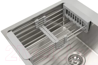 Мойка кухонная Arfeka Eco AR 60x50 + CL AR + DS AR