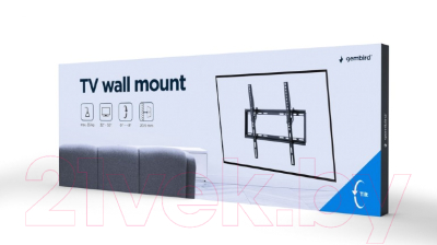 Кронштейн для телевизора Gembird WM-55T-03