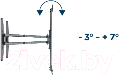 Кронштейн для телевизора Gembird WM-80STR-01