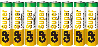 Комплект батареек GP Batteries Super Alkaline LR6 - фото