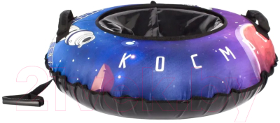 Тюбинг-ватрушка Snowstorm BZ-100 Space / W112882 (100см, фиолетовый/черный)