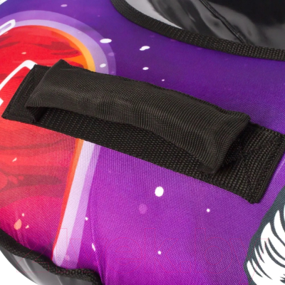 Тюбинг-ватрушка Snowstorm BZ-100 Space / W112882 (100см, фиолетовый/черный)