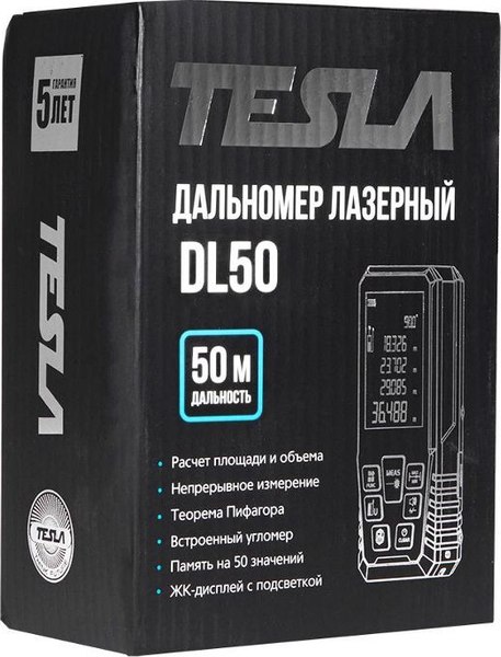 Лазерный дальномер Tesla DL50 / 604964