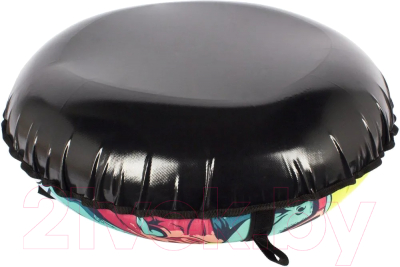 Тюбинг-ватрушка Snowstorm BZ-100 Wave / W112880 (100см, голубой/черный)