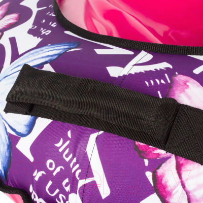 Тюбинг-ватрушка Snowstorm BZ-90 Butterfly / W112869 (90см, фиолетовый/розовый)