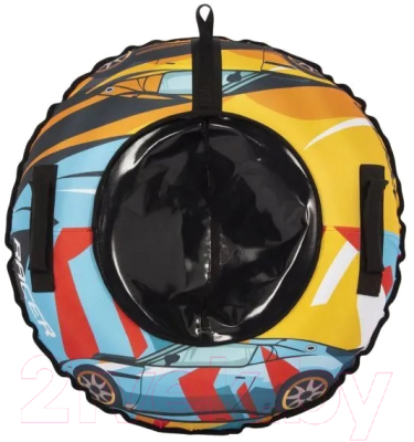 Тюбинг-ватрушка Snowstorm BZ-90 Racer / W112871 (90см, желтый/черный) - фото