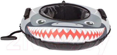 Тюбинг-ватрушка Snowstorm BZ-90 Shark / W112872 (90см, серый/черный)