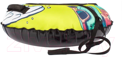 Тюбинг-ватрушка Snowstorm BZ-90 Wave / W112866 (90см, голубой/черный)