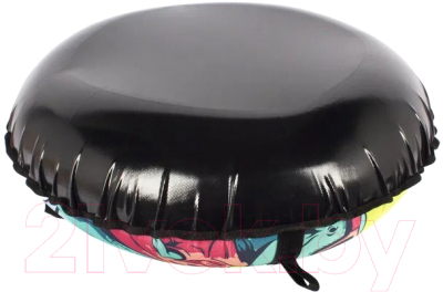 Тюбинг-ватрушка Snowstorm BZ-90 Wave / W112866 (90см, голубой/черный)