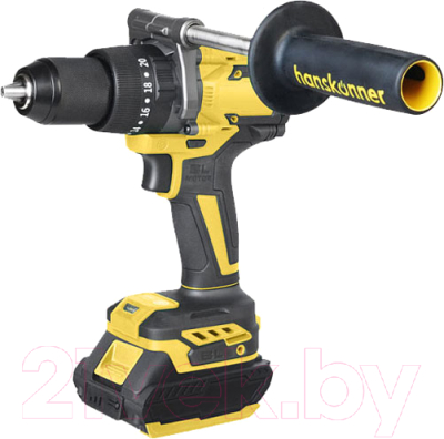 Аккумуляторная дрель-шуруповерт Hanskonner HCD18165BLI - фото