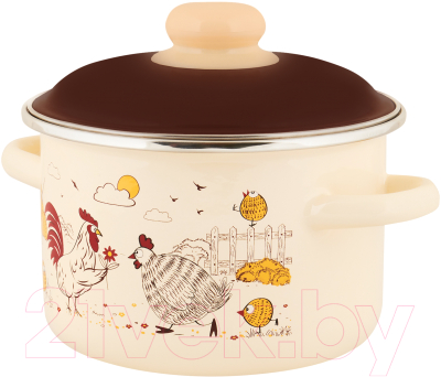 Кастрюля Appetite Подворье 6RD161M