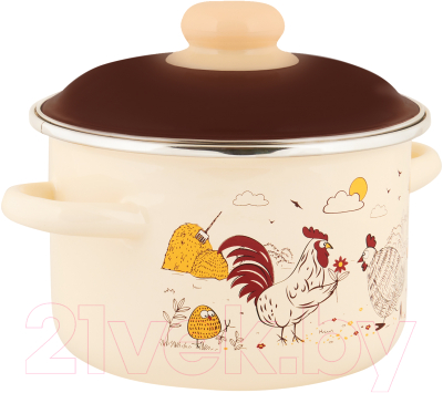 Кастрюля Appetite Подворье 6RD161M