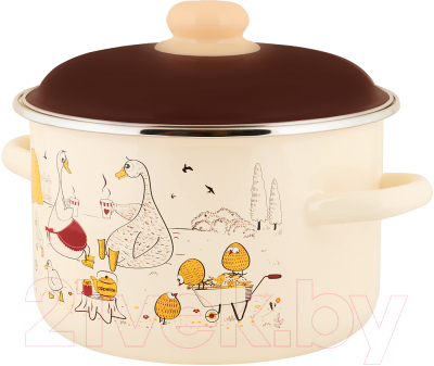 Кастрюля Appetite Подворье 6RD201M
