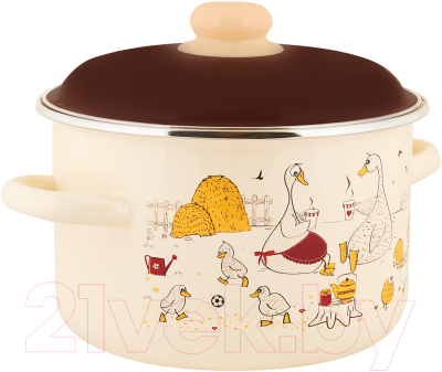 Кастрюля Appetite Подворье 6RD201M