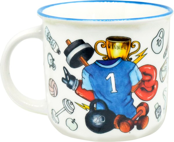 Кружка RAINBOW Fitness / WWFIT-1 - фото