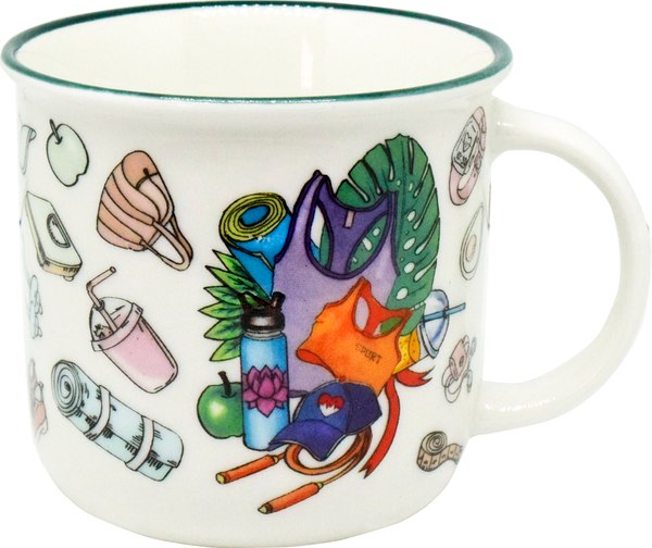 Кружка RAINBOW Fitness / WWFIT-2