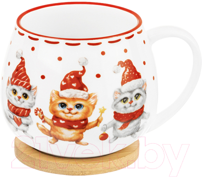 Кружка Elan Gallery Котики / 540802