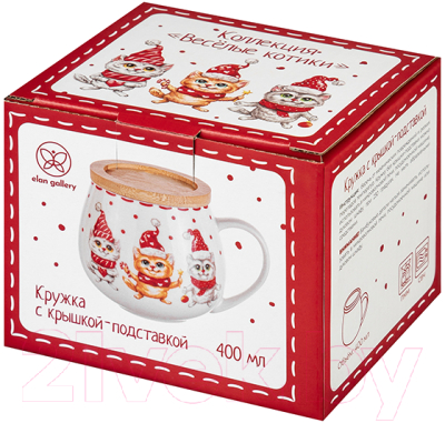 Кружка Elan Gallery Котики / 540802