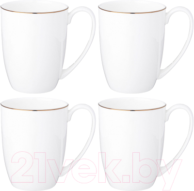 Набор кружек Lefard Кристал Голд / 414-055 - фото