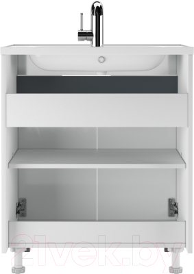Тумба под умывальник Домино Absolute 70 Vector без ящика