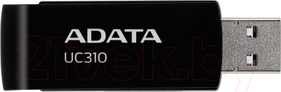 USB flash накопитель A-data UC310 128GB (UC310-128G-RBK) - фото