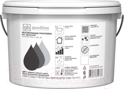 Грунтовка GoodHim Texture Pro лессирующая для древесины / 50736 - фото