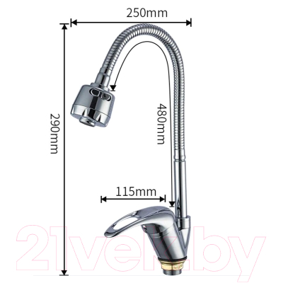 Смеситель Frap F4302-В