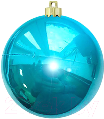 Шар новогодний GreenTerra 80мм Глянцевый - фото