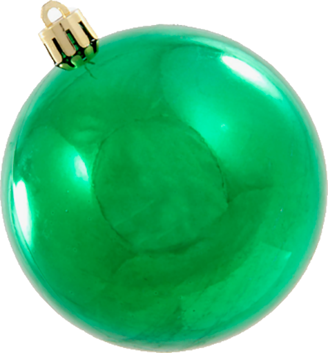 Шар новогодний GreenTerra 150мм Глянцевый - фото