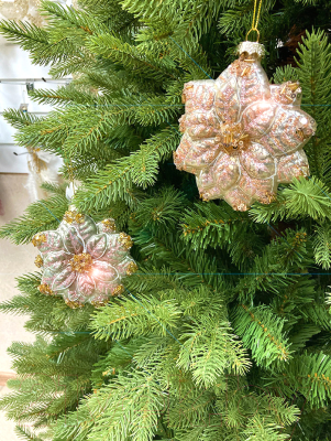 Елочная игрушка Shishi Цветок / 60280