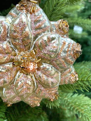 Елочная игрушка Shishi Цветок / 60280