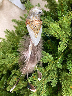 Елочная игрушка Shishi Птица / 60301