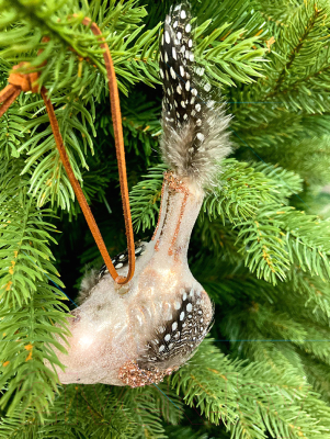 Елочная игрушка Shishi Птица / 63410