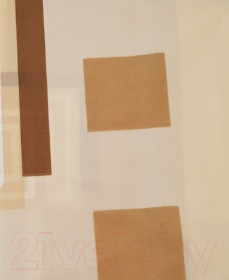 Шторка-занавеска для ванны Miranda Lykia Beige - фото