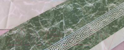 Шторка-занавеска для ванны Miranda Mermer Su Green