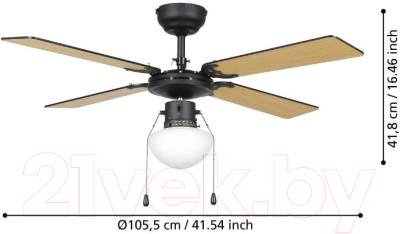 Вентилятор Eglo Fortaleza 35122