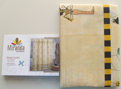 Шторка-занавеска для ванны Miranda Egypt