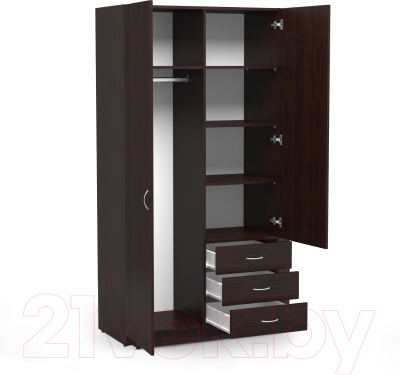 Шкаф Involux Престон 226H001 (венге)