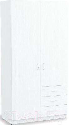 Шкаф Involux Престон 226H011 (белый структурный) - фото