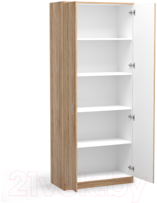 Шкаф Involux Престон 226H114 (сонома/белый)