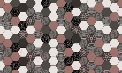 Коврик грязезащитный Евроковрик №7в 70x120 - фото